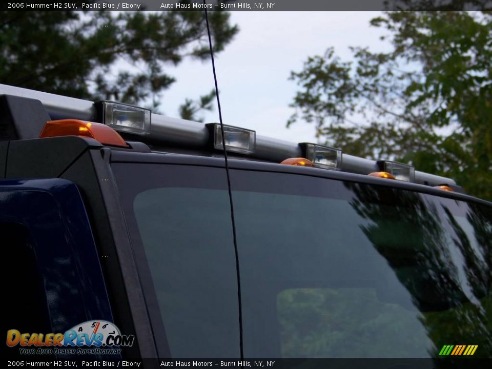 2006 Hummer H2 SUV Pacific Blue / Ebony Photo #13