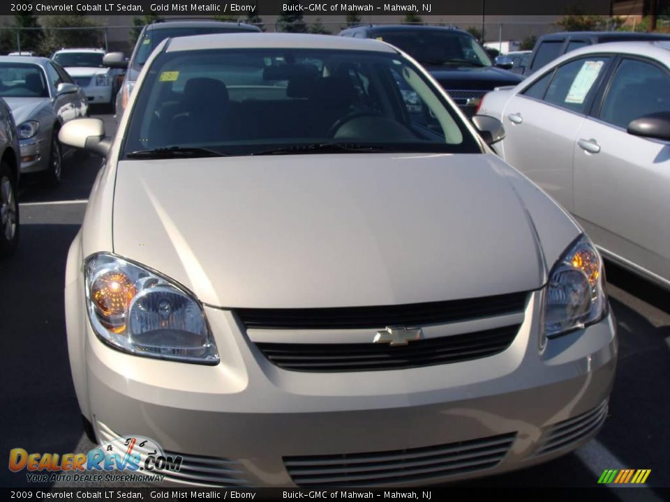 2009 Chevrolet Cobalt LT Sedan Gold Mist Metallic / Ebony Photo #2