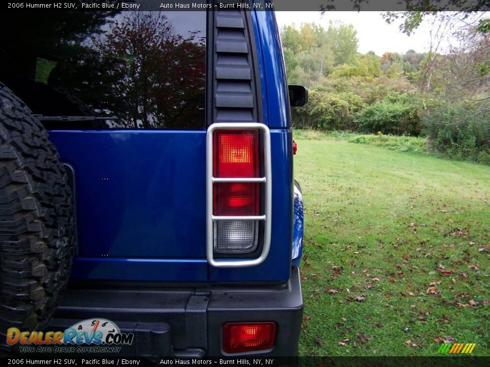 2006 Hummer H2 SUV Pacific Blue / Ebony Photo #15