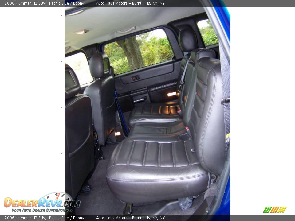 2006 Hummer H2 SUV Pacific Blue / Ebony Photo #17