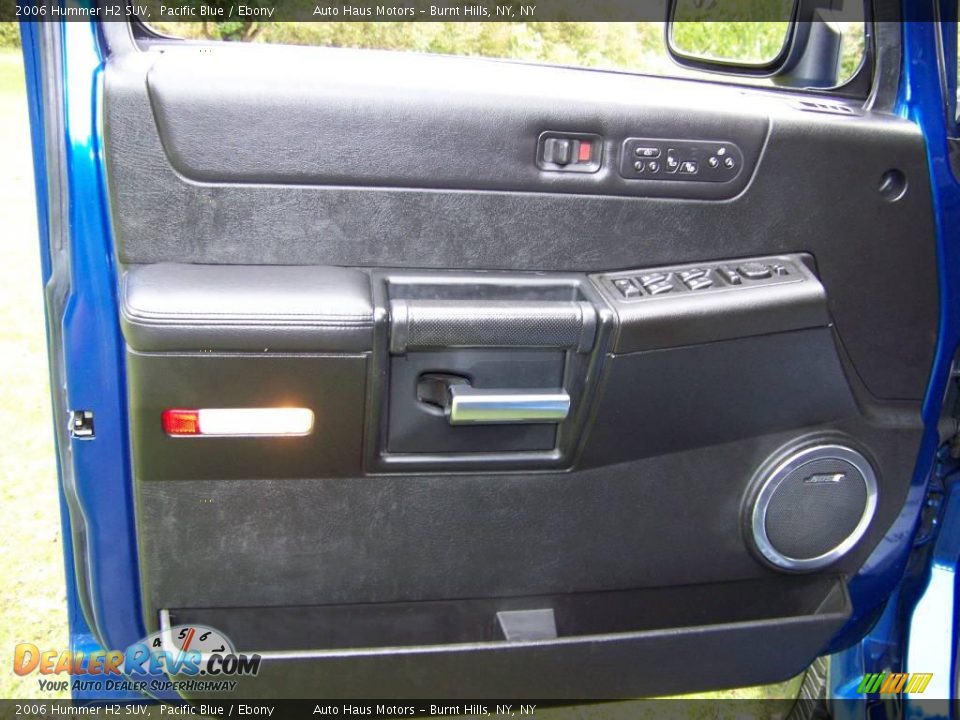 2006 Hummer H2 SUV Pacific Blue / Ebony Photo #20