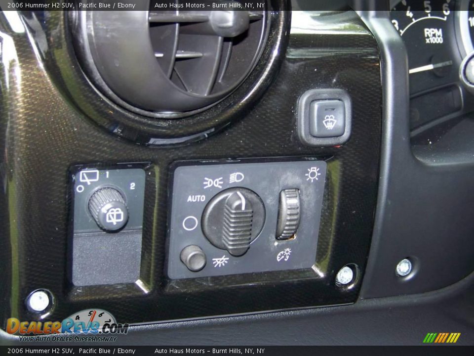 2006 Hummer H2 SUV Pacific Blue / Ebony Photo #24