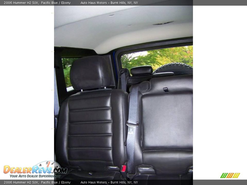 2006 Hummer H2 SUV Pacific Blue / Ebony Photo #29