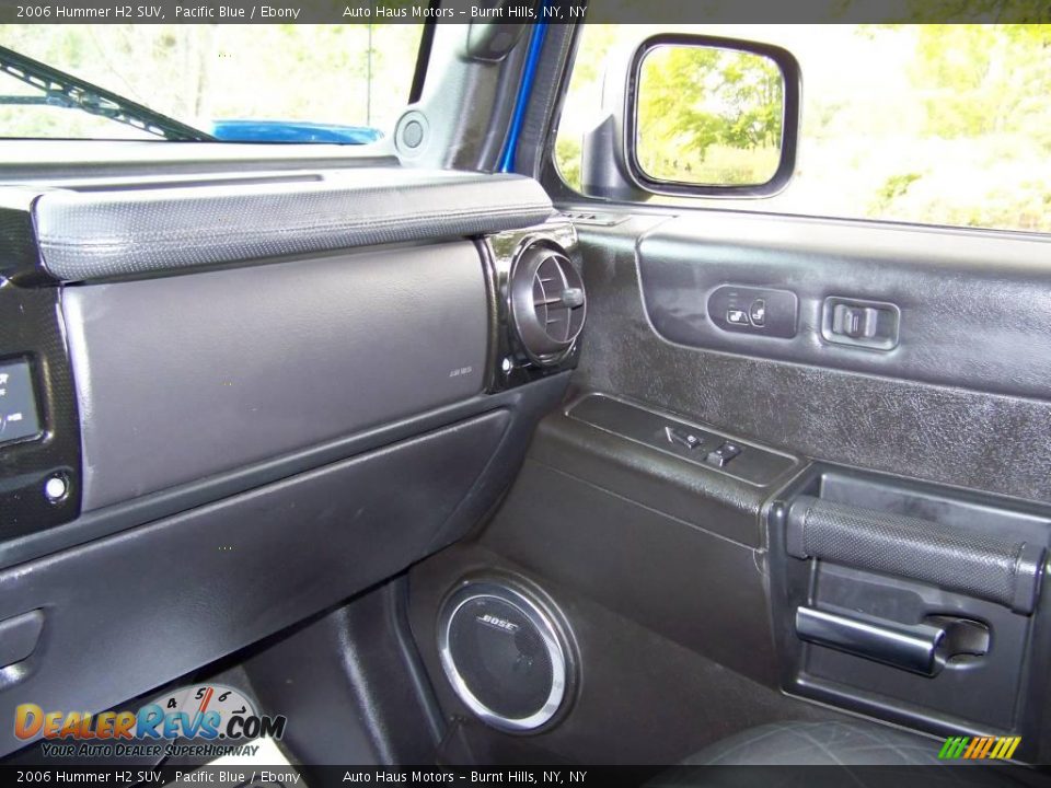 2006 Hummer H2 SUV Pacific Blue / Ebony Photo #30