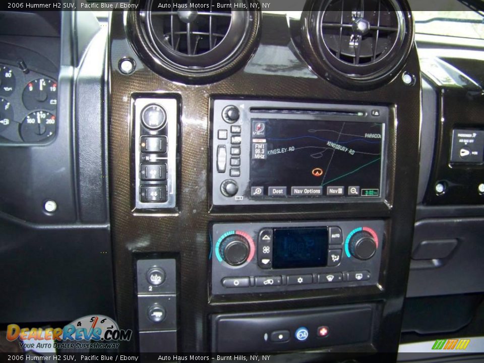 2006 Hummer H2 SUV Pacific Blue / Ebony Photo #31