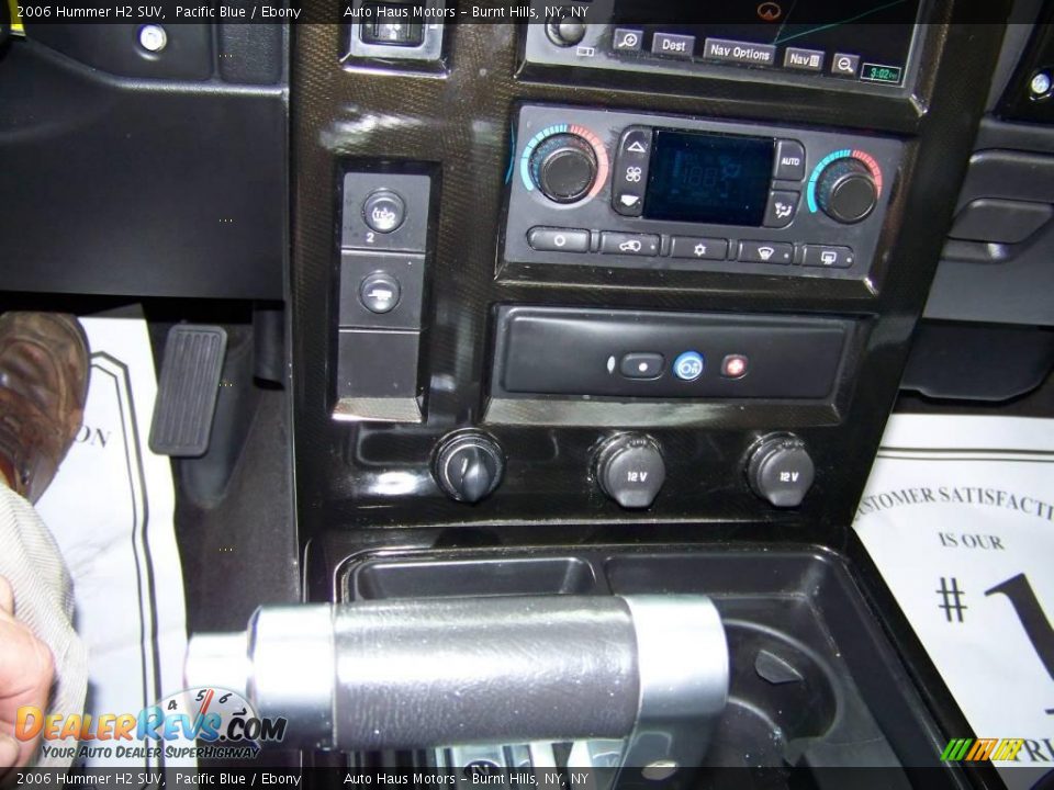 2006 Hummer H2 SUV Pacific Blue / Ebony Photo #32