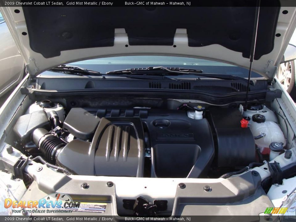 2009 Chevrolet Cobalt LT Sedan Gold Mist Metallic / Ebony Photo #27