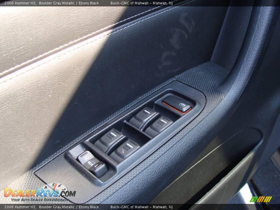 2006 Hummer H3 Boulder Gray Metallic / Ebony Black Photo #13