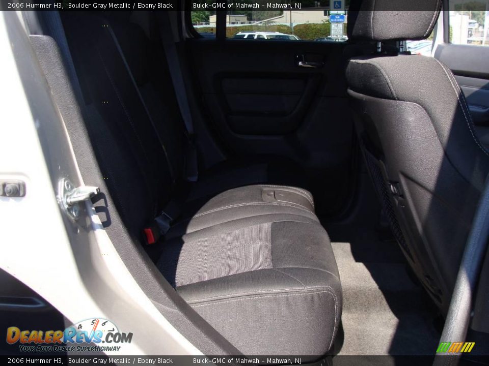 2006 Hummer H3 Boulder Gray Metallic / Ebony Black Photo #18