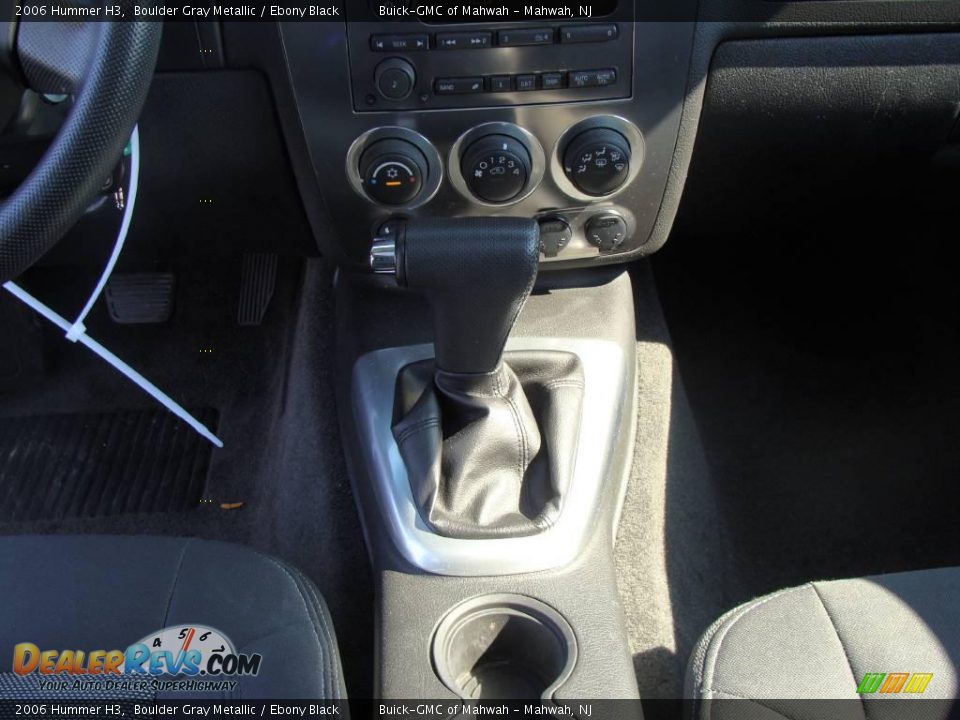 2006 Hummer H3 Boulder Gray Metallic / Ebony Black Photo #22
