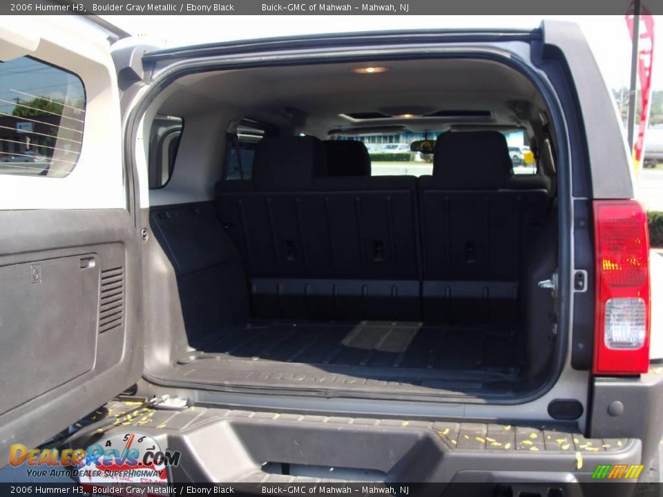 2006 Hummer H3 Boulder Gray Metallic / Ebony Black Photo #25