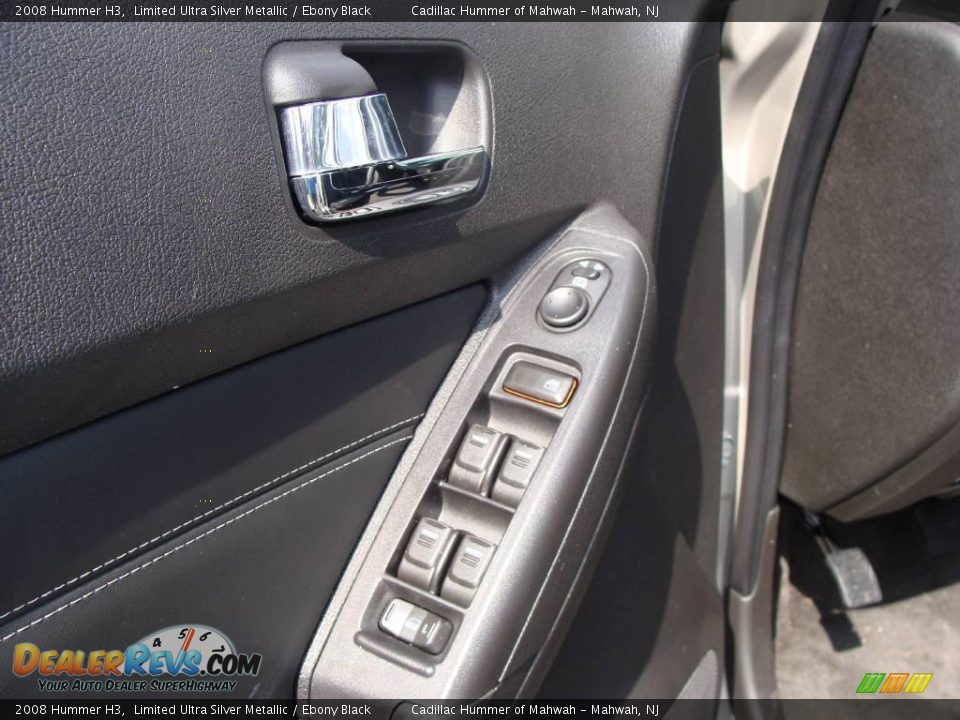 2008 Hummer H3 Limited Ultra Silver Metallic / Ebony Black Photo #12