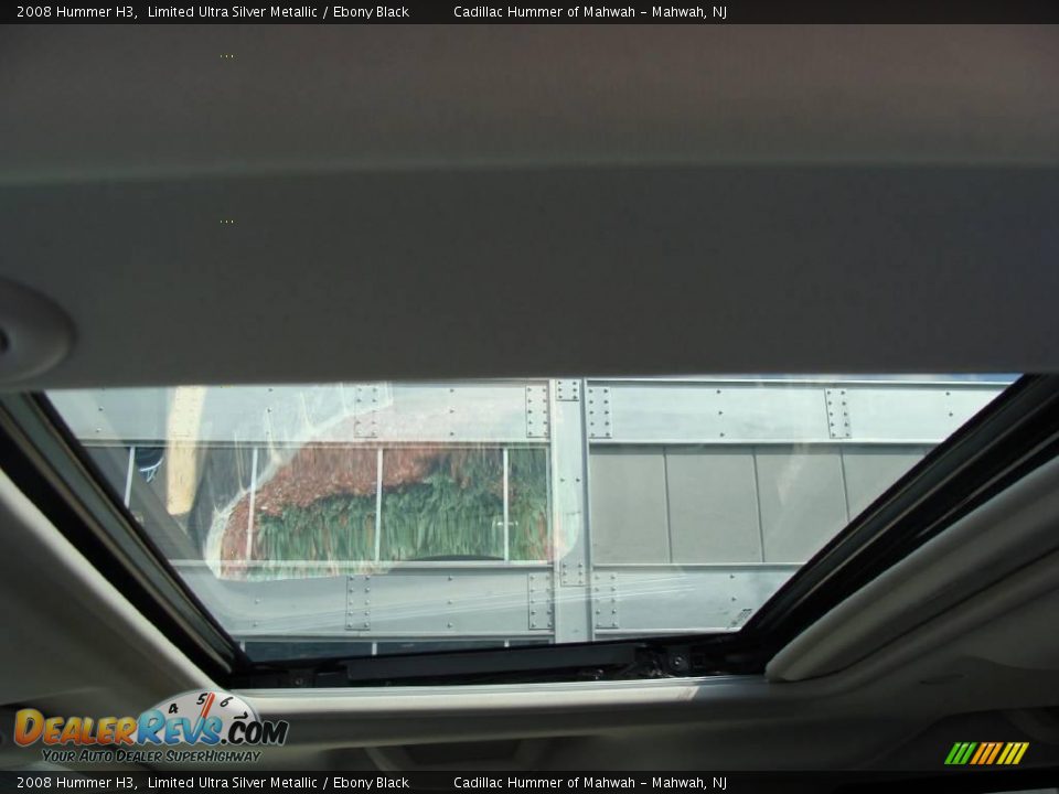 2008 Hummer H3 Limited Ultra Silver Metallic / Ebony Black Photo #15
