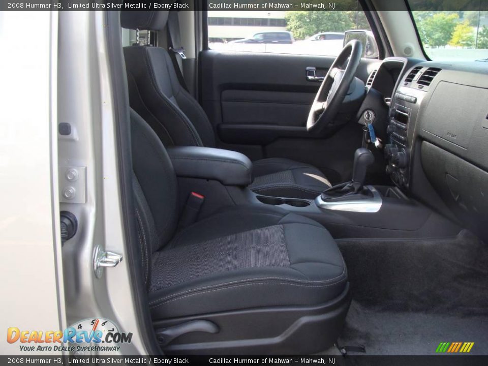 2008 Hummer H3 Limited Ultra Silver Metallic / Ebony Black Photo #16