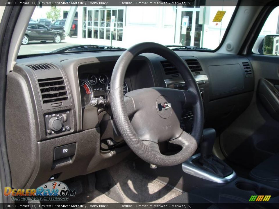 2008 Hummer H3 Limited Ultra Silver Metallic / Ebony Black Photo #19