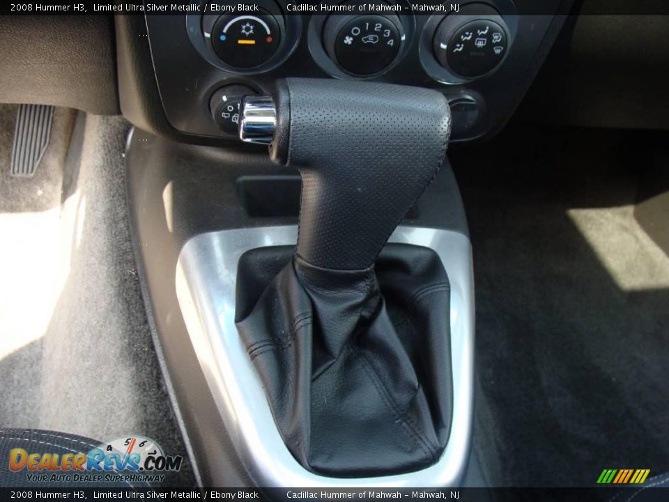 2008 Hummer H3 Limited Ultra Silver Metallic / Ebony Black Photo #22