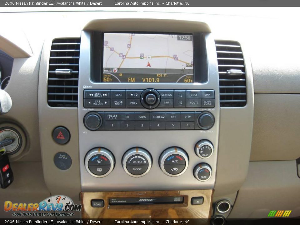 2006 Nissan Pathfinder LE Avalanche White / Desert Photo #13
