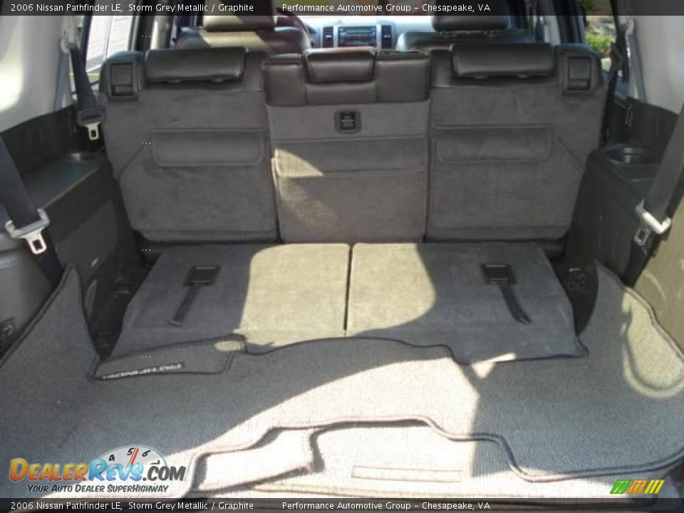 2006 Nissan Pathfinder LE Storm Grey Metallic / Graphite Photo #5