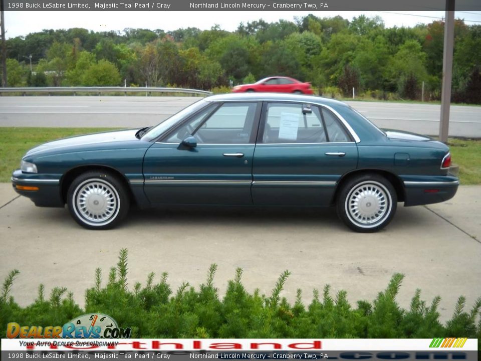 1998 Buick LeSabre Limited Majestic Teal Pearl / Gray Photo #5