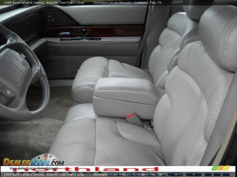 1998 Buick LeSabre Limited Majestic Teal Pearl / Gray Photo #8