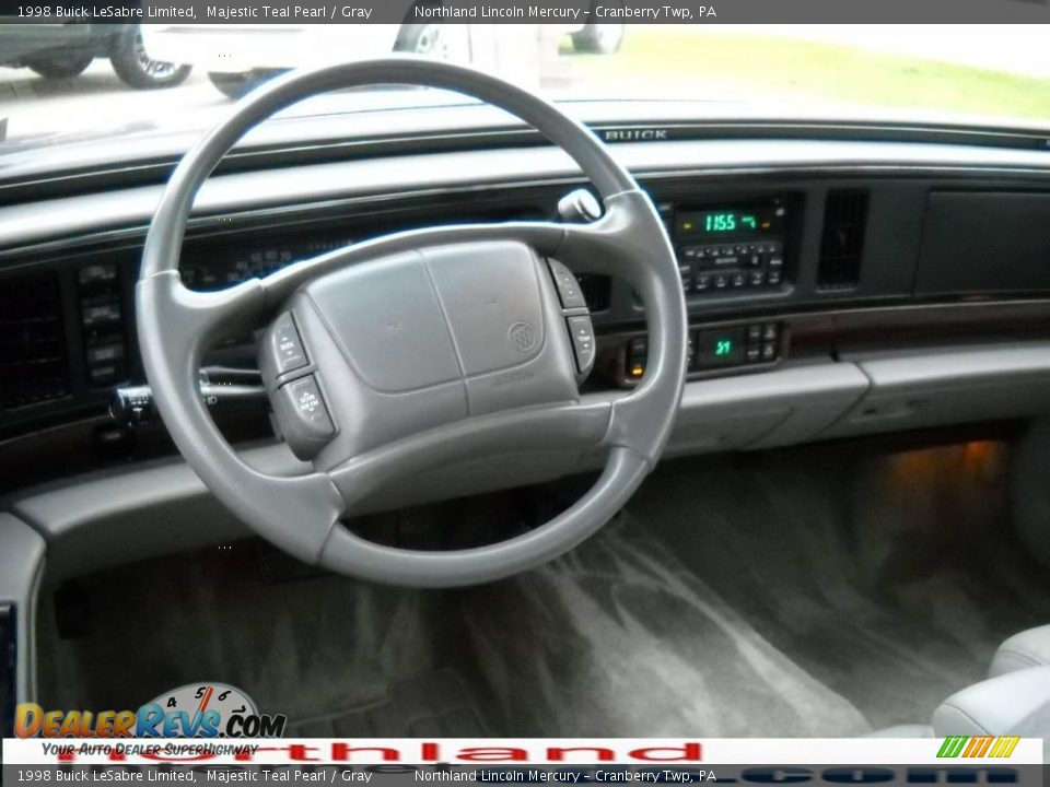 1998 Buick LeSabre Limited Majestic Teal Pearl / Gray Photo #11