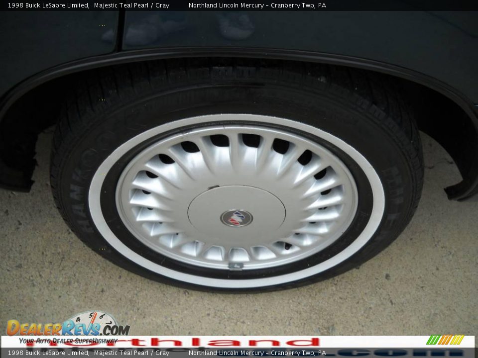 1998 Buick LeSabre Limited Majestic Teal Pearl / Gray Photo #13