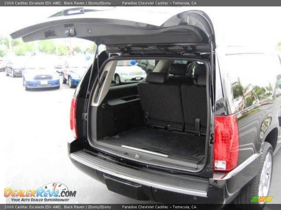 2009 Cadillac Escalade ESV AWD Black Raven / Ebony/Ebony Photo #3