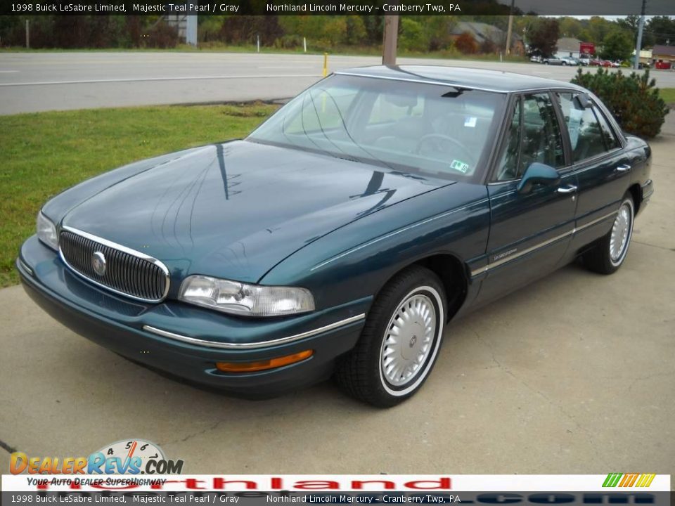 1998 Buick LeSabre Limited Majestic Teal Pearl / Gray Photo #15