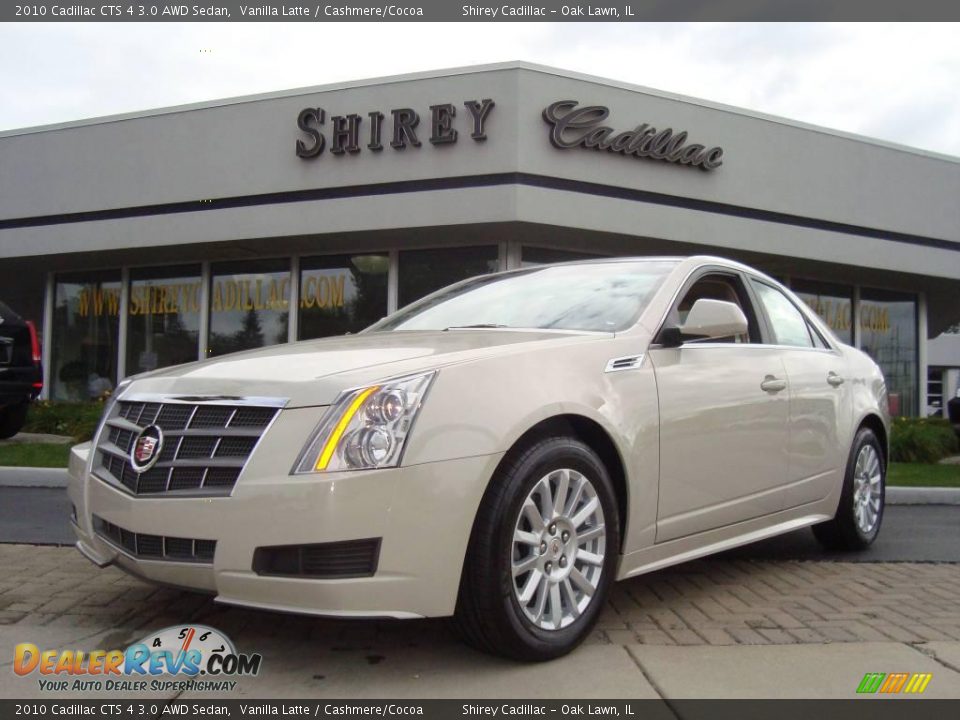 2010 Cadillac CTS 4 3.0 AWD Sedan Vanilla Latte / Cashmere/Cocoa Photo #1