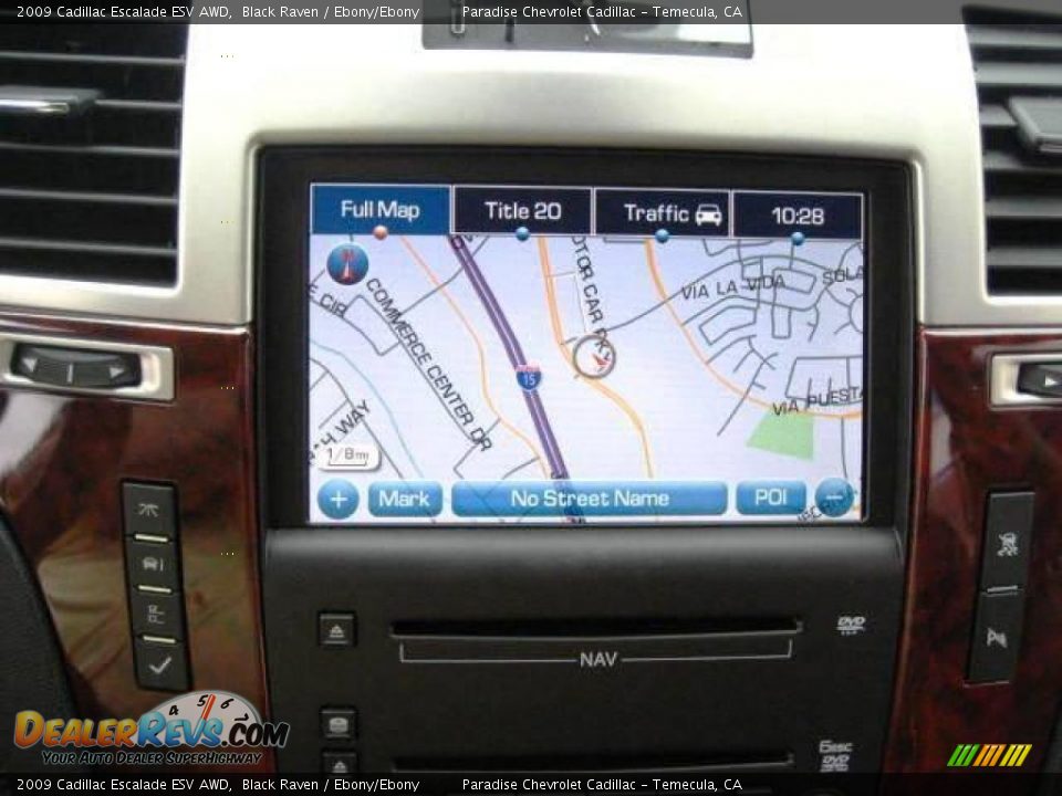 2009 Cadillac Escalade ESV AWD Black Raven / Ebony/Ebony Photo #19