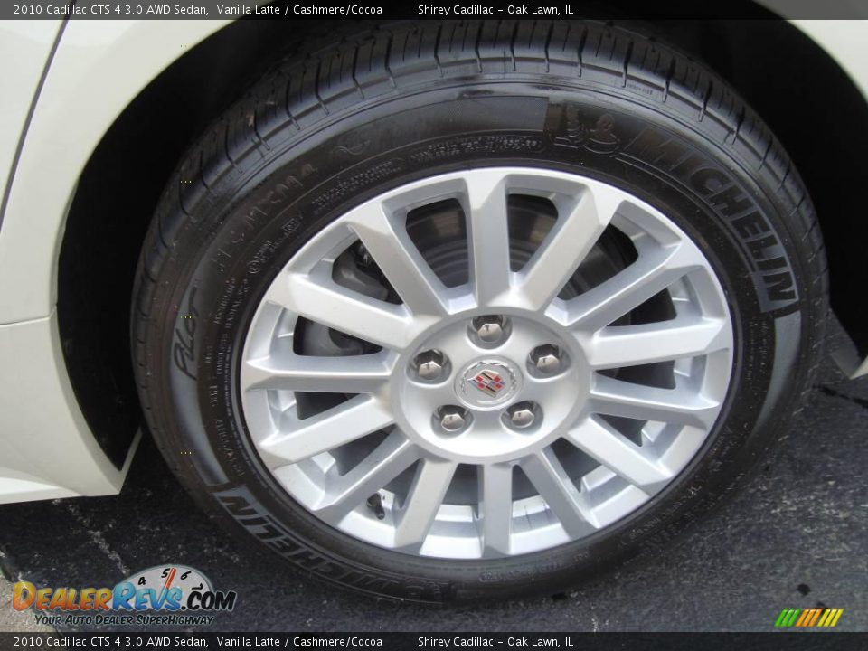 2010 Cadillac CTS 4 3.0 AWD Sedan Vanilla Latte / Cashmere/Cocoa Photo #8