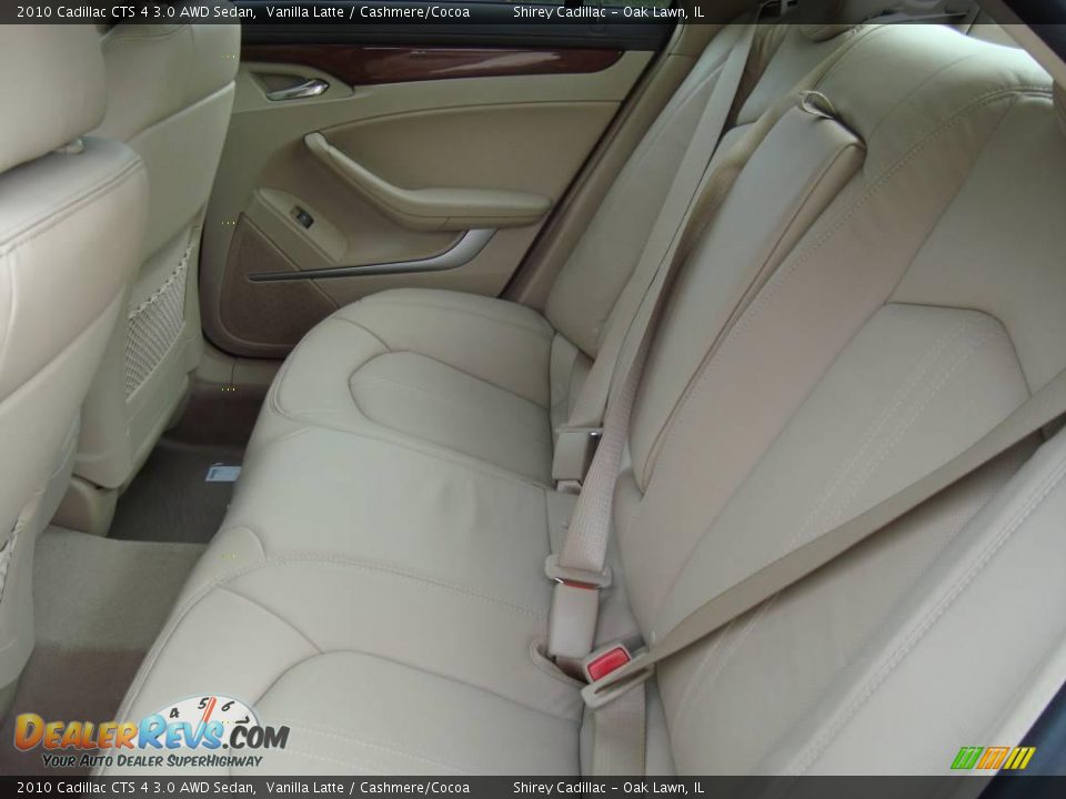 2010 Cadillac CTS 4 3.0 AWD Sedan Vanilla Latte / Cashmere/Cocoa Photo #9