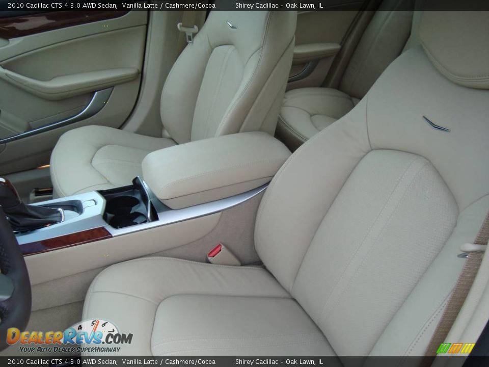 2010 Cadillac CTS 4 3.0 AWD Sedan Vanilla Latte / Cashmere/Cocoa Photo #11