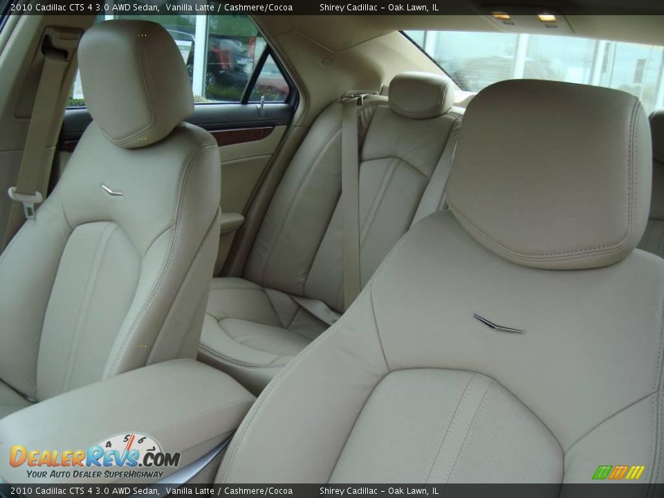 2010 Cadillac CTS 4 3.0 AWD Sedan Vanilla Latte / Cashmere/Cocoa Photo #12
