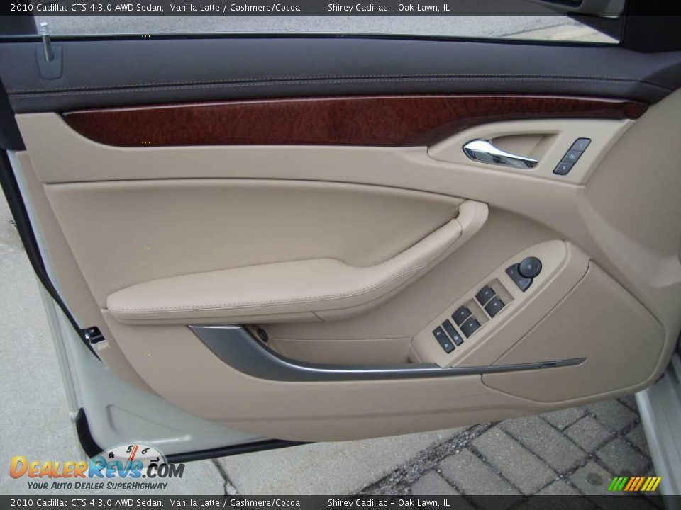 2010 Cadillac CTS 4 3.0 AWD Sedan Vanilla Latte / Cashmere/Cocoa Photo #13