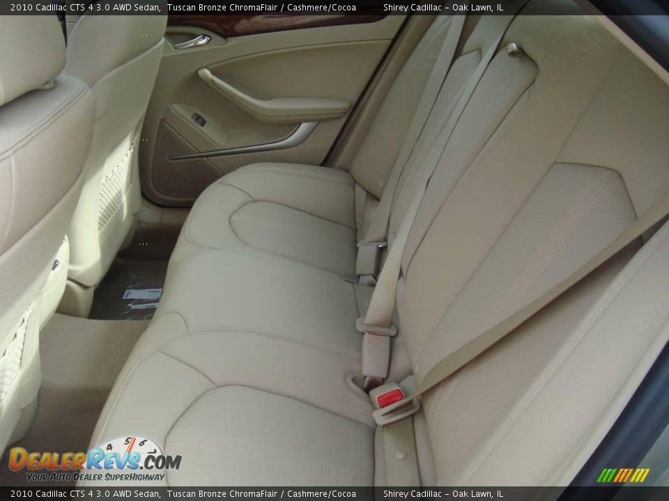 2010 Cadillac CTS 4 3.0 AWD Sedan Tuscan Bronze ChromaFlair / Cashmere/Cocoa Photo #9