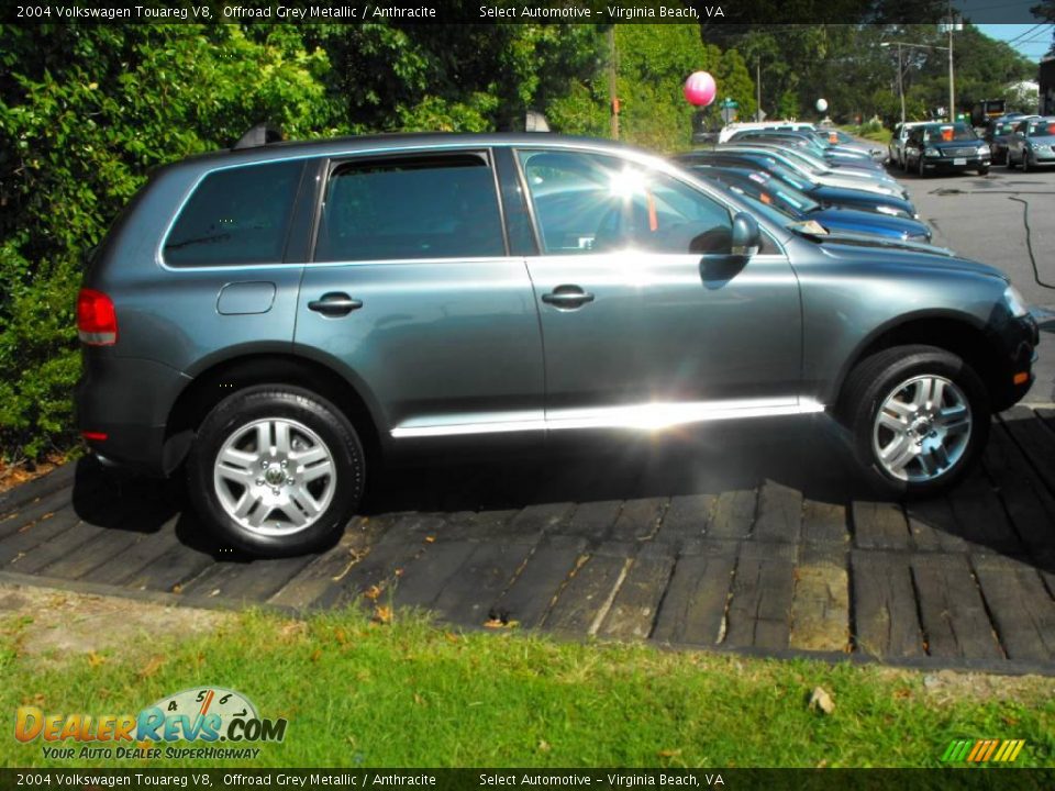 2004 Volkswagen Touareg V8 Offroad Grey Metallic / Anthracite Photo #5