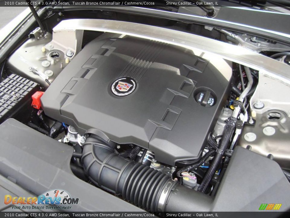 2010 Cadillac CTS 4 3.0 AWD Sedan Tuscan Bronze ChromaFlair / Cashmere/Cocoa Photo #14