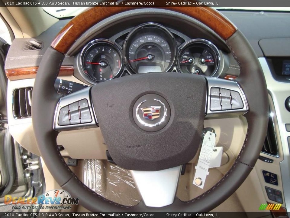 2010 Cadillac CTS 4 3.0 AWD Sedan Tuscan Bronze ChromaFlair / Cashmere/Cocoa Photo #15
