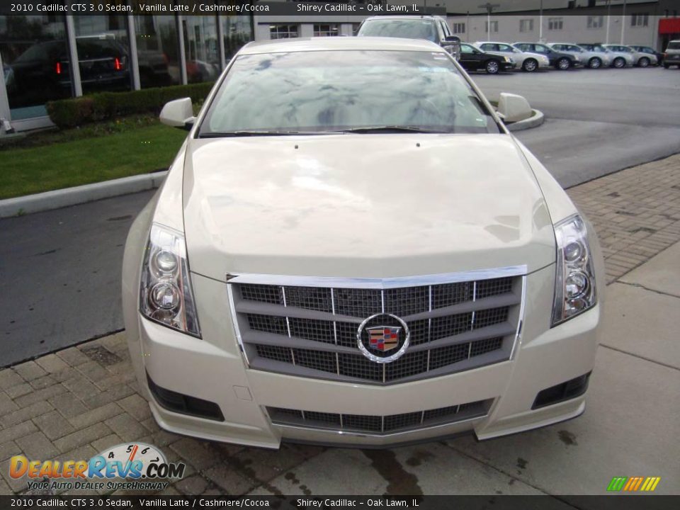 2010 Cadillac CTS 3.0 Sedan Vanilla Latte / Cashmere/Cocoa Photo #2