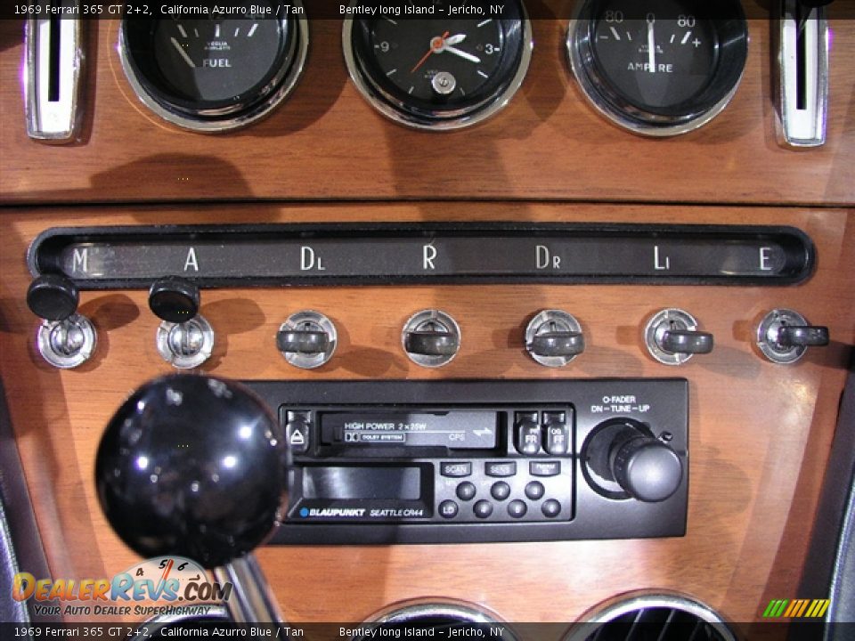 1969 Ferrari 365 GT 2+2 California Azurro Blue / Tan Photo #11