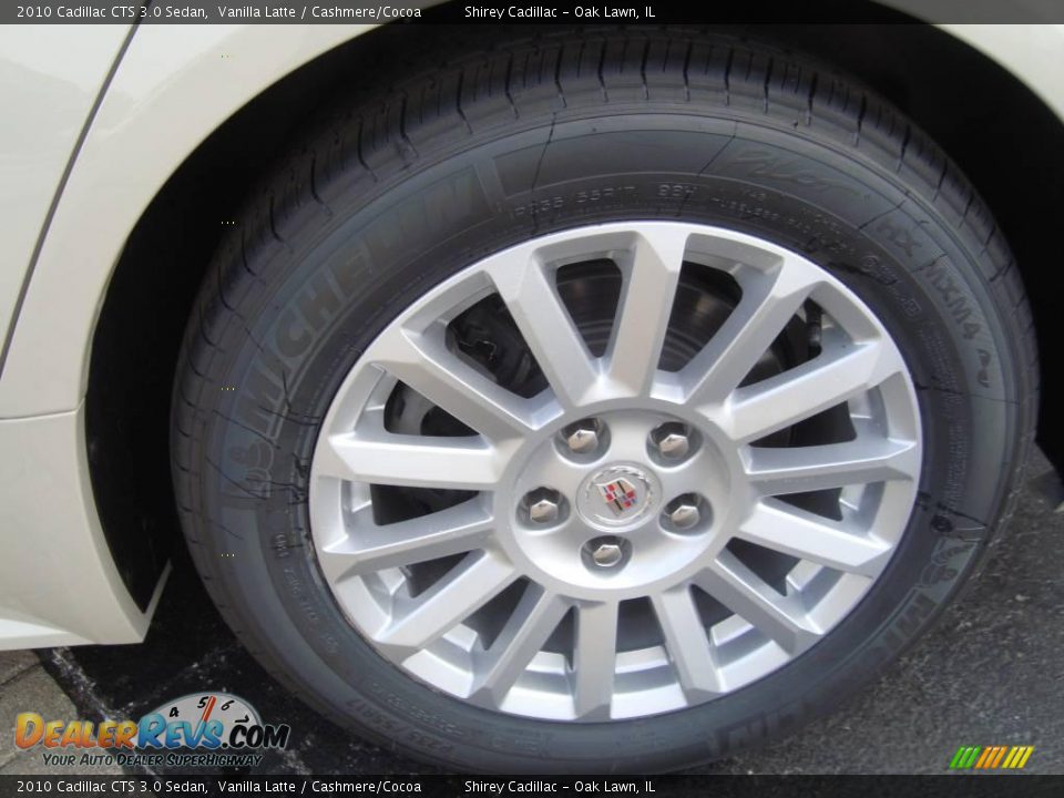 2010 Cadillac CTS 3.0 Sedan Vanilla Latte / Cashmere/Cocoa Photo #8