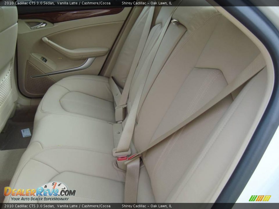 2010 Cadillac CTS 3.0 Sedan Vanilla Latte / Cashmere/Cocoa Photo #9
