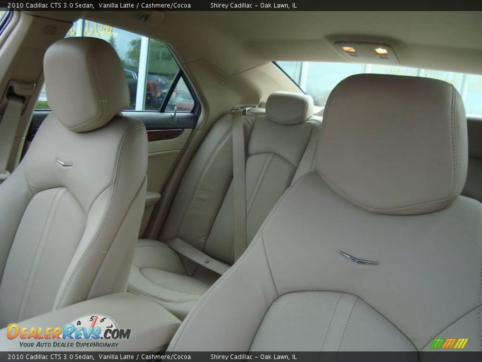 2010 Cadillac CTS 3.0 Sedan Vanilla Latte / Cashmere/Cocoa Photo #13