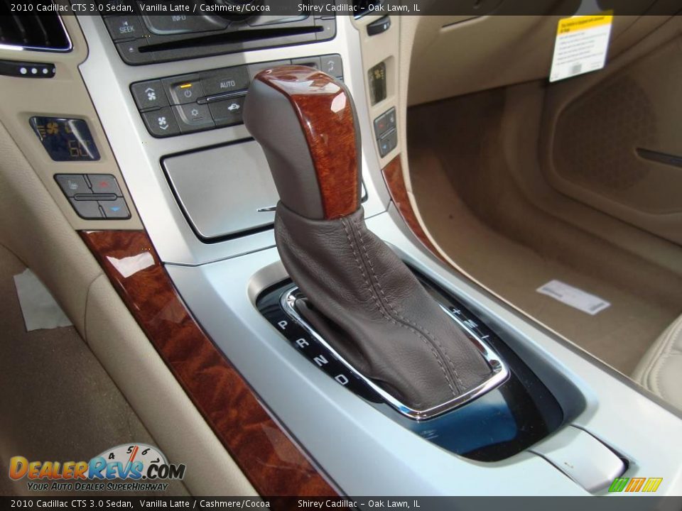 2010 Cadillac CTS 3.0 Sedan Vanilla Latte / Cashmere/Cocoa Photo #17