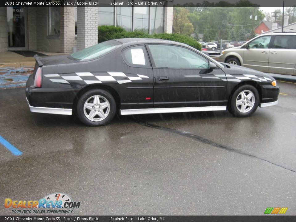 2001 Chevrolet Monte Carlo SS Black / Ebony Black Photo #3