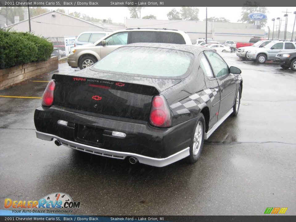 2001 Chevrolet Monte Carlo SS Black / Ebony Black Photo #5