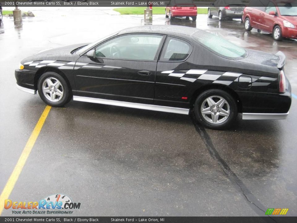 2001 Chevrolet Monte Carlo SS Black / Ebony Black Photo #9