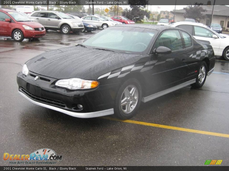 2001 Chevrolet Monte Carlo SS Black / Ebony Black Photo #11