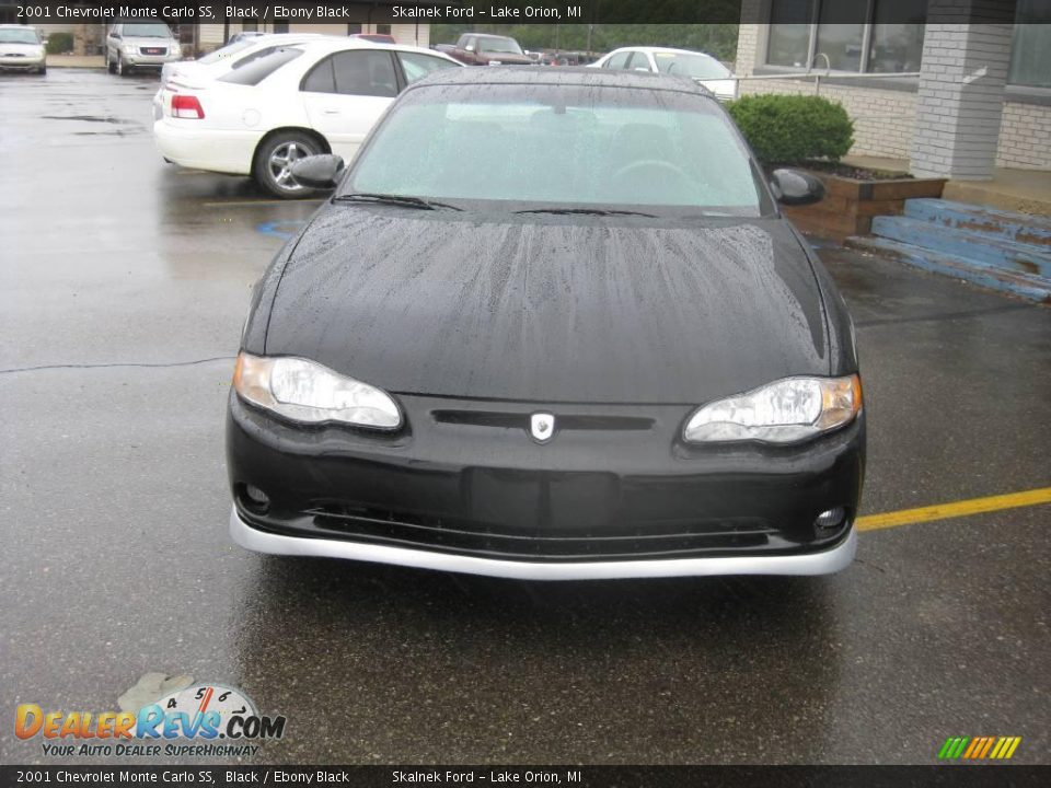 2001 Chevrolet Monte Carlo SS Black / Ebony Black Photo #12